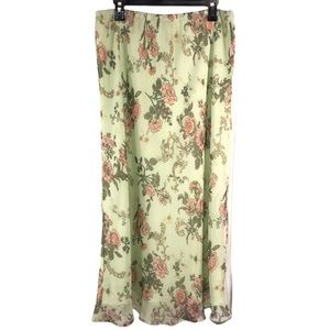 Vintage Giorgio Fiorlini Floral Skirt
